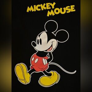 Mickey Mouse Black T-Shirt